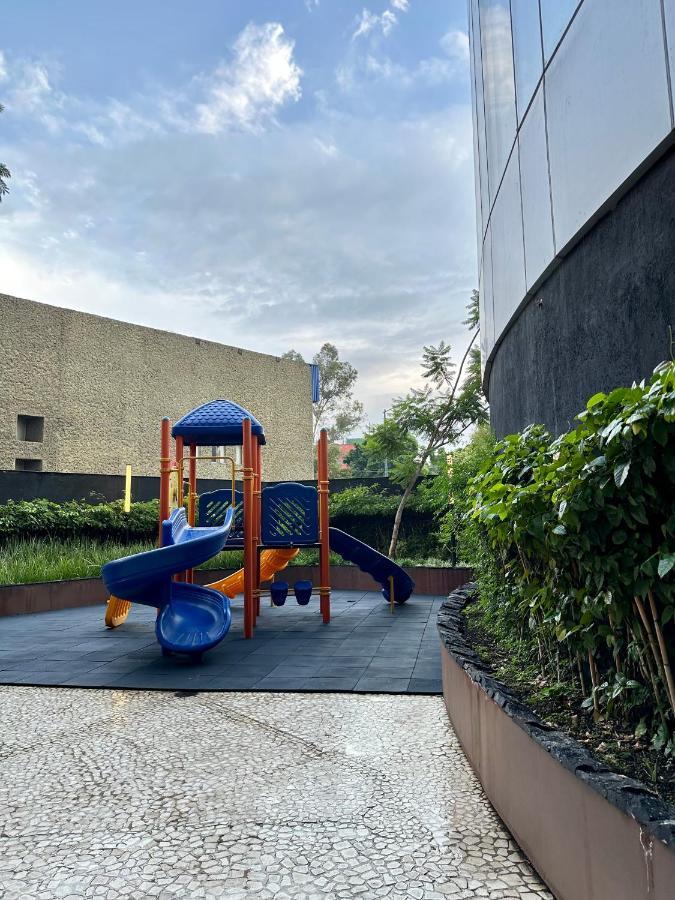Loft Con Increible Vista Zona Polanco Condesa - Gym Y Business Center Lägenhet Mexico City Exteriör bild